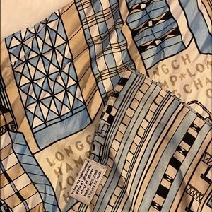 Longchamp Silk Scarf